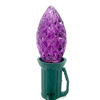 Decorative Bulb C9/E17 Faceted - Purple