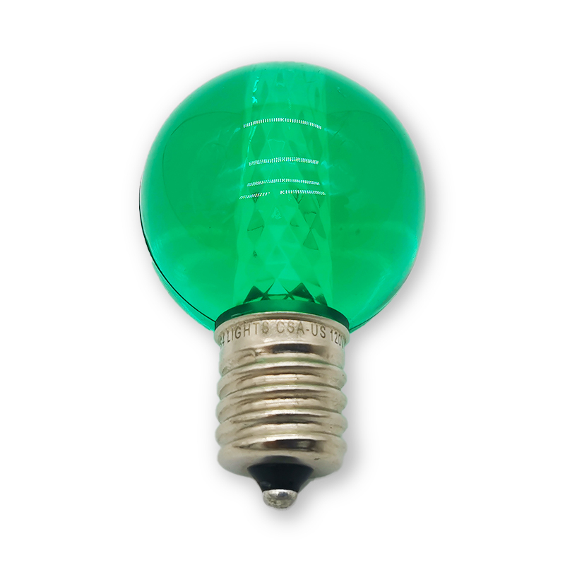 Decorative Bulb G40/E17 Opaque - Green
