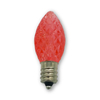 Decorative Bulb C9/E17 Faceted - Pink 