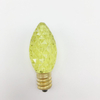 Decorative Bulb C7/E12 Faceted - Yellow - 24V