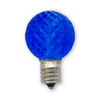 Decorative Bulb G40/E17 Faceted - Blue