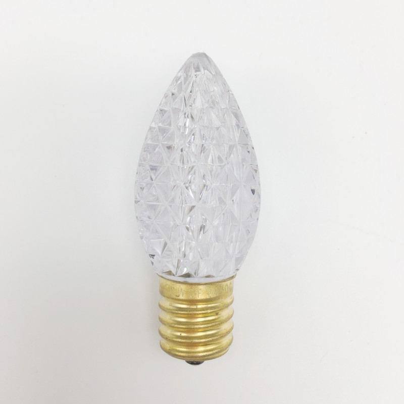 Decorative Bulb C9/E17 Faceted - Warm White - 24V