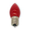 Decorative Bulb C9/E17 Opaque - Red