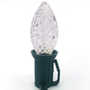 Decorative Bulb C7/E12 Faceted - Cool White