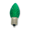 Decorative Bulb C9/E17 Faceted - Green 