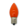 Decorative Bulb C7/E12 Opaque - Orange