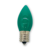 C9 - Decorative Bulb C9/E17 Opaque - Green 